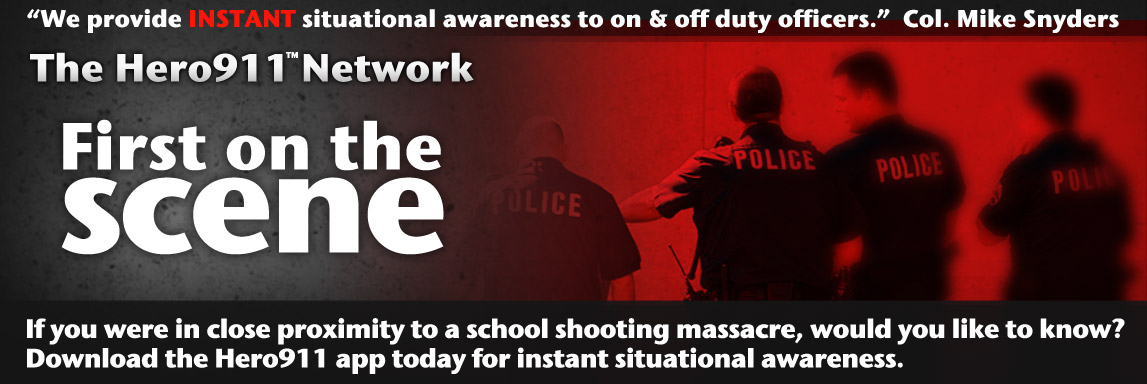Hero 911 Network Providing Instant situational awareness to nearby officers