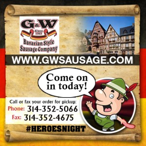 G & W Sausage Supports Heroes Night