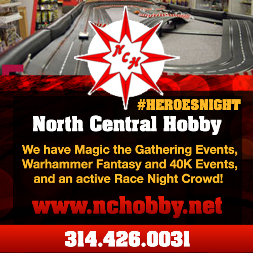 North Central Hobbies Supports Heroes Night!