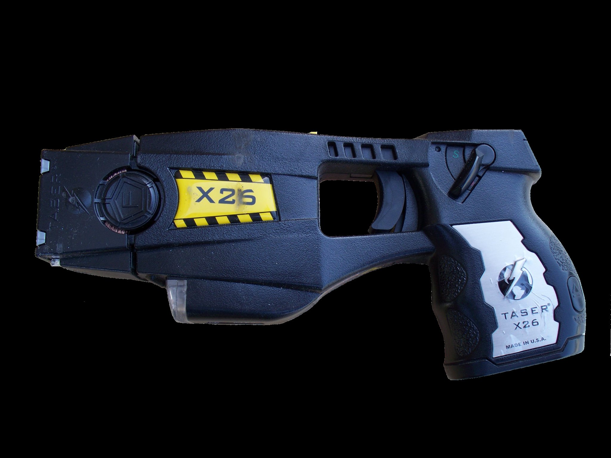 image of a police-issued taser gun